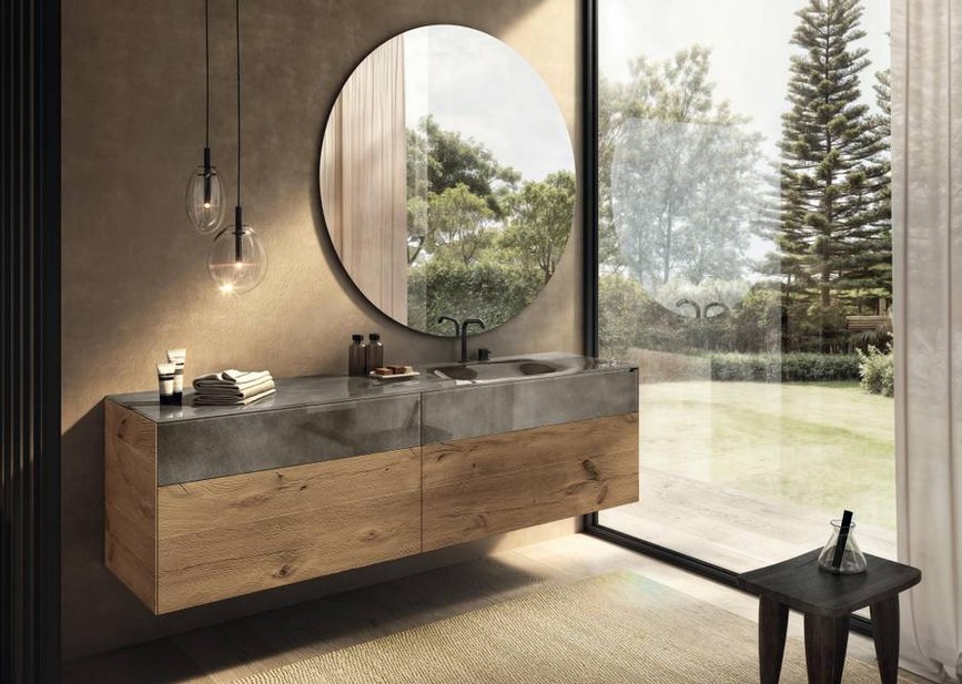 Arredo bagno Lago,  Mobile sospeso